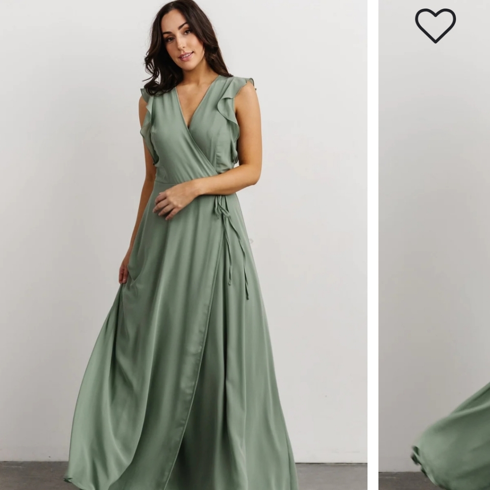 Saya Wrap Maxi Dress